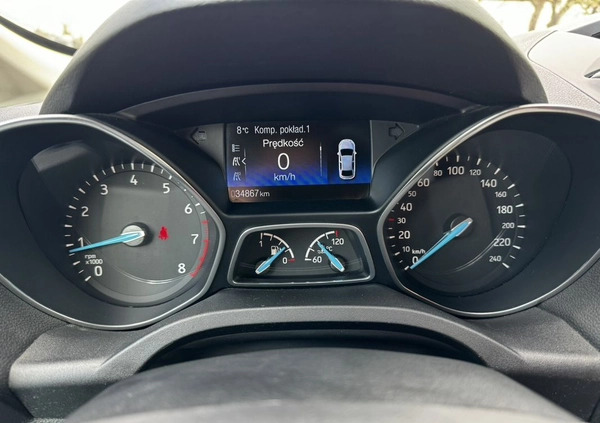 Ford C-MAX cena 59900 przebieg: 34867, rok produkcji 2017 z Iława małe 352